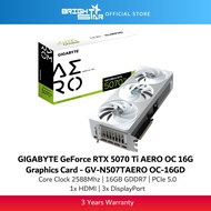 GIGABYTE GeForce RTX 5070 Ti AERO OC 16G Graphics Card