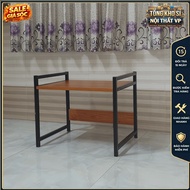 KLVS01 microwave shelf, 1-tier kitchen shelf, firmly connected, easy to assemble