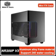 Cooler Master NR200P V3 MINI ITX Case Supports 280 ater-cooled with built-in PCI-E5.0 ribbon cable D
