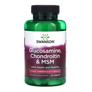 Swanson Glucosamine Chondroitin& MSM 120 Tab