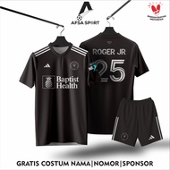 Full Print Futsal & Football Jersey Custom Name, Sponsor and Designbebas ACADEMY INTER MIAMI BLACK R