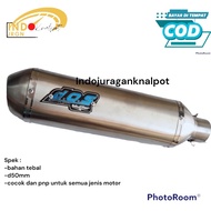 Silincer Knalpot DOS kapsul spek HEREX d50mm