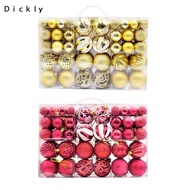 Dickly 100pcs Christmas Baubles Christmas Baubles DIY Hanging Pendants Christmas Tree