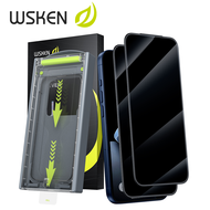 WSKEN 2pcs เต็ม ฟิล์มกันรอยหน้าจอ for iPhone 17 ProMax/17 Pro ป้องกันการแตก ความเป็นส่วนตัว ฟิล์มกร