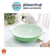LOWENTHAL Ceramic Coating Wok Pan 2 Handle 28cm (Green)