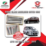 (ORIGINAL PERODUA) Getah Cermin Pintu Kereta MYVI 2005-2010 (Door Glass Moulding-Outer)