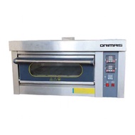 ORIMAS Gas Oven [1 Deck 1 Tray] Digital GR-1M Fully Stainless Steel Industrial Commercial 数码1层1盘燃气不锈钢烤炉