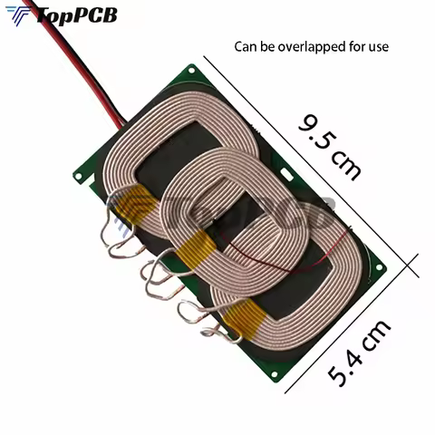 20W 12V 5V 2A Qi Wireless Fast Charger Charging Transmitter Module Circuit Board Coil Receiver FOR C