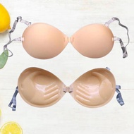 C55B- Wing Bra Silicone 3cm Thicker Strap With A Clear Bouncy That Doesn't Come Off. Beautiful Desig