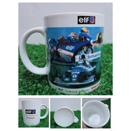 VINTAGE ELF LIMITED EDITION TOTALFINAELF F1 CERAMIC MUG