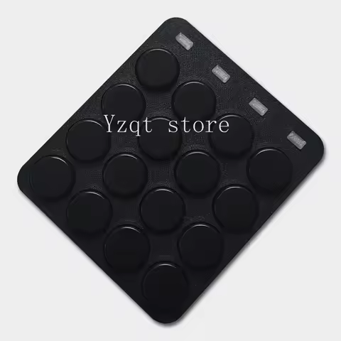 QMK custom keyboard 4x4 16 key shortcut MIDI hit pad, controller, low axis mechanical keyboard