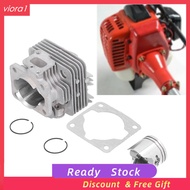 Viora1-my TOPINCN Cylinder Kit 34mm Piston Pin Clips Gasket Set Replacement Fit for TL26/CG260 1E34F