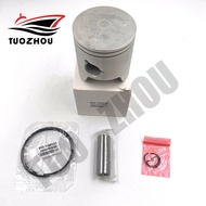 6K5-11636 Piston And Ring 6K5-11601-22 +050 For Yamaha Outboard Motor 2T 60HP 3CYL Parsun T60 6K5-11