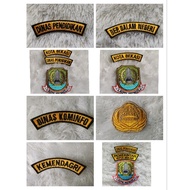 BEKASI CITY GOVERNMENT EMBROIDERY LOGO Bekasi city/bet embroidery