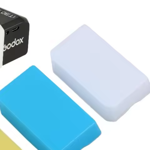 IT30PRO Camera Flash Softbox 1/3Pcs Portable White Yellow Blue Light Diffuser For Photography Studio