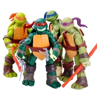 4 Ninja God Turtles Hand-Made Model Anime Merchandise TMNT2012 Edition Ornaments Joint Action Figure
