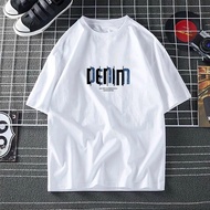 Premium quality t-shirt 100% 220g Cotton. poplocet denim t-shirt XS-3XL women's t-shirt Men's t-shir