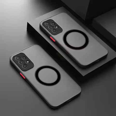 Translucent Magsafe Matte Phone Case for Samsung Galaxy A70 A70S A10S A20S A12 A42 M51 A32 A52 A52S 