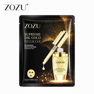 BORONG ZOZU Supreme 24K Gold FoilMask  hyaluronic acid moisturizing 24K gold essence sheet face mask foil