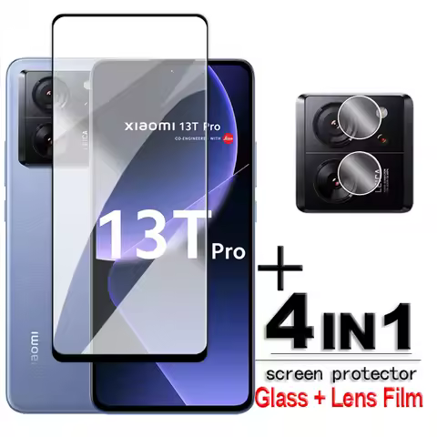 For Xiaomi 13T Pro 5G Glass Xiaomi 13 T 13T Pro Tempered Glass 2.5D Full Cover Screen Protector Xiao