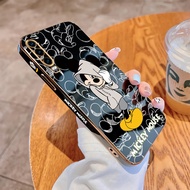 For Huawei P30 Pro P30 Lite P20 Pro P20 Lite Casing Cartoon Mickey Mouse Plated Phone Soft Cover Phone Case