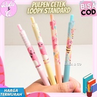 LOOPY PEN CUTE UNIQUE MECHANICAL PRINT STANDARD LOOPY PEN STANDARD LOOPY PRINT PEN STANDARD LOOPY CH