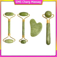 【Hot Sale】 ❃ ⍣ ꧄ O29 natural jade roller massager for face roller facial liftting anti-wrinkle gua sha jade stone face massager beauty skin care tool