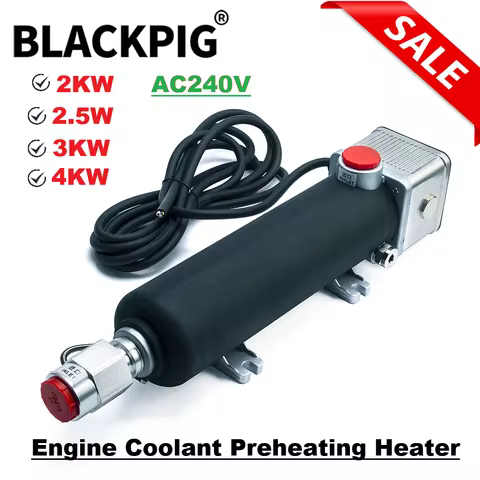 2KW 2.5W 3KW 4KW 240V Diesel Engine Water Heater Coolant Preheating Water Jacket Heater EHB1020 1025