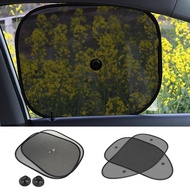 Car Side Window Sunshade Mesh Black Sunshade Summer Pair Window Side Sunshade Shield D9o9