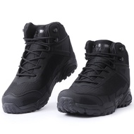 Mid-top Combat Boots Outdoor Combat Boots Hiking Men's Anti-kick Sports Tactical Boots Anti-collisio