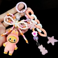 GANTUNGAN Bag Hanger Cute Bag Charm Keychain Aesthetic Labubu - GK040