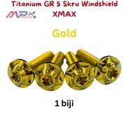 Titanium Skru Xmax Windshield IT SALAYA Grade GR5
