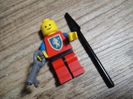 LEGO 正版樂高 二手積木散磚零件 人偶.矛...合售無拆賣