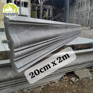 lisplang 20cm lisplang profil tempel beton lisplang beton lisplang ful