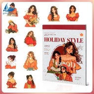 [gouyu77.vn] Journal Sticker Junk Journal Supplies Journal Sticker Book Passionate Weekend