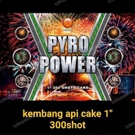 (SPESIAL) KEMBANG API CAKE 1"/300 SHOT