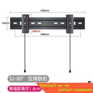 Universal Ultra-Thin LCD TV Hanger TV Wall-Mounted Fixed Bracket55  65 70 75 80Inch RYL4