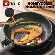 Honeycomb Non Stick Pan Japan Non Stick Frying Honeycomb Induction Pan Wok Pan Frying