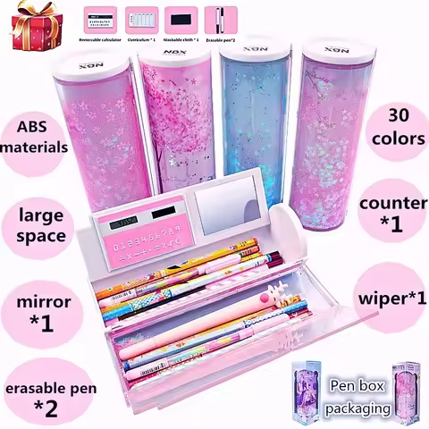 Anime custom school supplies for girls boys stationery kawaii blackpink unicorn cute large pencil ca