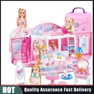 Toy castle Doll House/Children Toys Girls Story Villa DIY Birthday Gifts Assembled Girls Toys.....