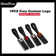 SHANDIAN (1PCS Free Custom Logo) USB 2.0 Flash Drives 128GB Metal Memory Stick 32GB Portable Pen Drive 64GB Laser Engraving USB Stick 16GB Business Gift Thumbdrive 8GB Photography