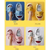 Cute shark-shaped fabric slippers