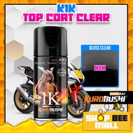 Samurai K1K 1K Clear Lacquer Spray Paint 300ml Clear Coat Spray Paint High Gloss Clear Motorcycle Pa