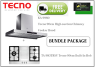 TECNO HOOD AND HOB BUNDLE PACKAGE FOR ( KA 9980 &amp; TA 983TRSV) / FREE EXPRESS DELIVERY