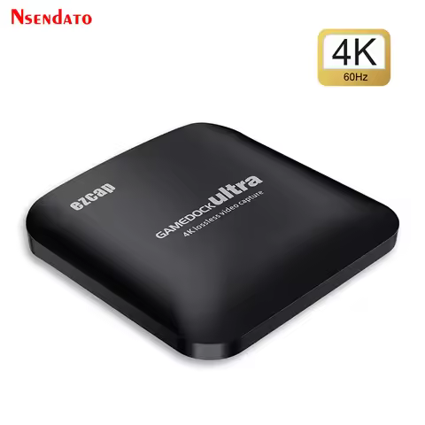 Ezcap 326C 4K HDR HDMI Video Game Capture Card With Loop Mic 1080P 120FPS USB 3.1 Type C Game Record