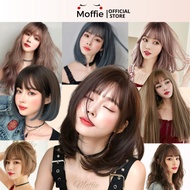 Moffie Women Hair Wig Head Cover Hair Extension, SG Stock