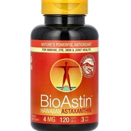 [ PRE ORDER ]BioAstin, Hawaiian Astaxanthin, 12 mg, 120 Soft Gels (4 mg per Soft Gel)/BioAstin, Hawa