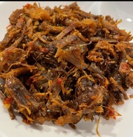 gepuk suwir sapi cianjur 50gr kemasan vacum