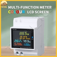 D52-2066 เครื่องวัดพลังงาน ควบคุมด้วยแอป WiFi หน้าจอดิจิตอลเครื่องวัดพลังงาน AC monitor 110V 220V 38