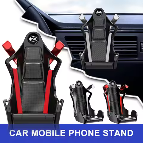 Car Air Vent Phone Mount Universal Shockproof GPS Clip Smartphone Stand For BYD S6 S7 S8 F3 F6 F0 M6